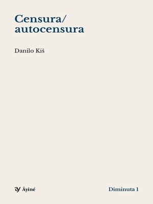 cover image of Censura/autocensura